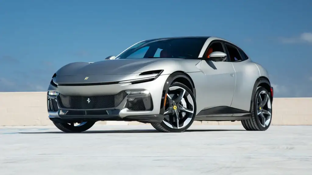 Ferrari insurance costs | purosangue angled