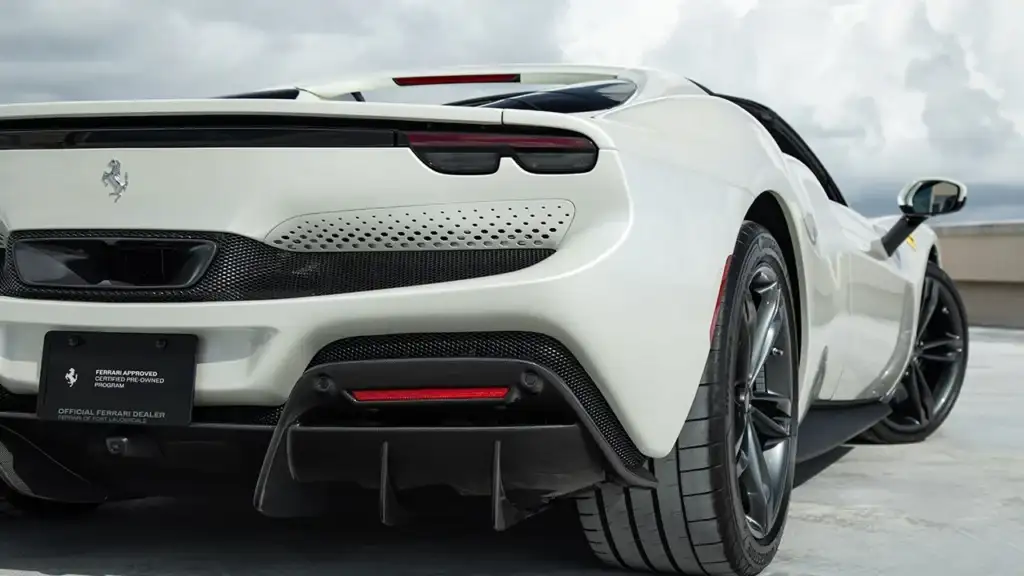 Ferrari ownership cost | rear tail lights