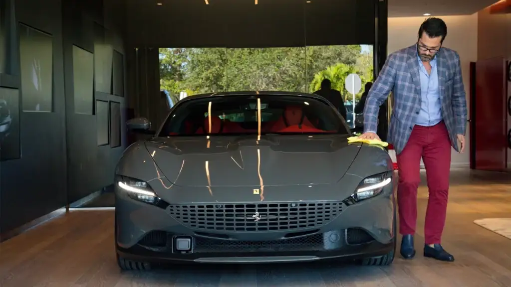 first-time Ferrari buyer | Roma Delivery