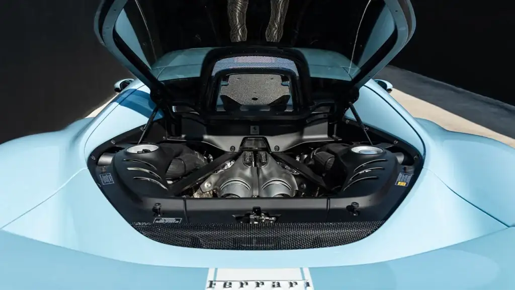 hybrid Ferrari maintenance | engine