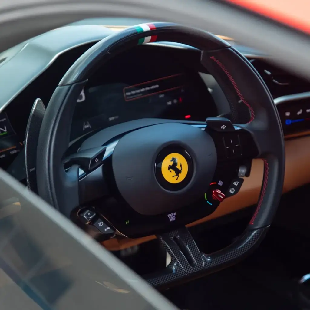 hybrid Ferrari maintenance | steering