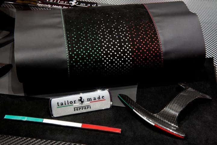 ferrari personalization program room