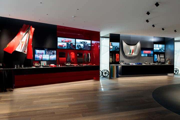 ferrari personalization program room