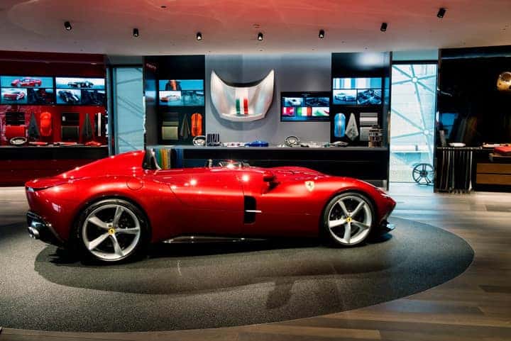 ferrari personalization program room
