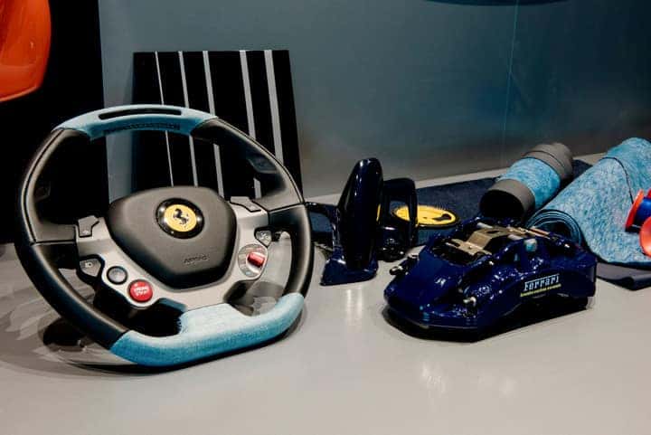 ferrari personalization program room steering wheel