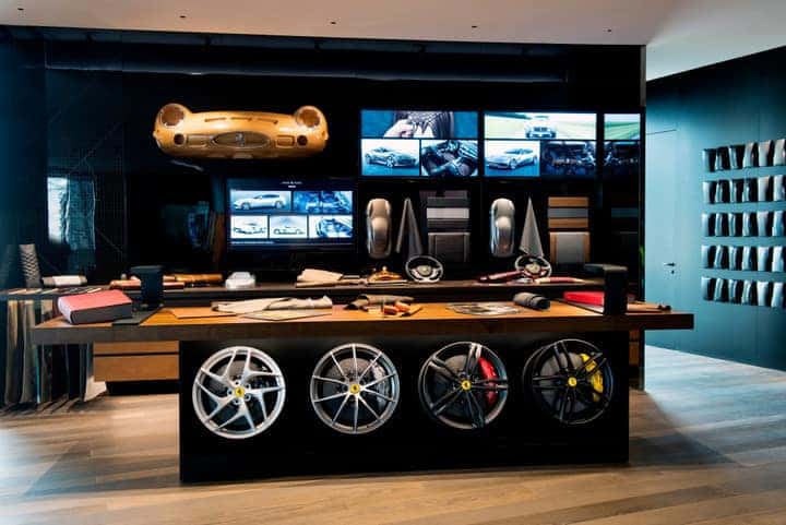 ferrari personalization program room