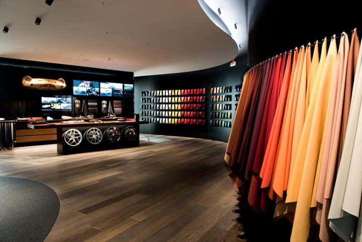 ferrari personalization program room