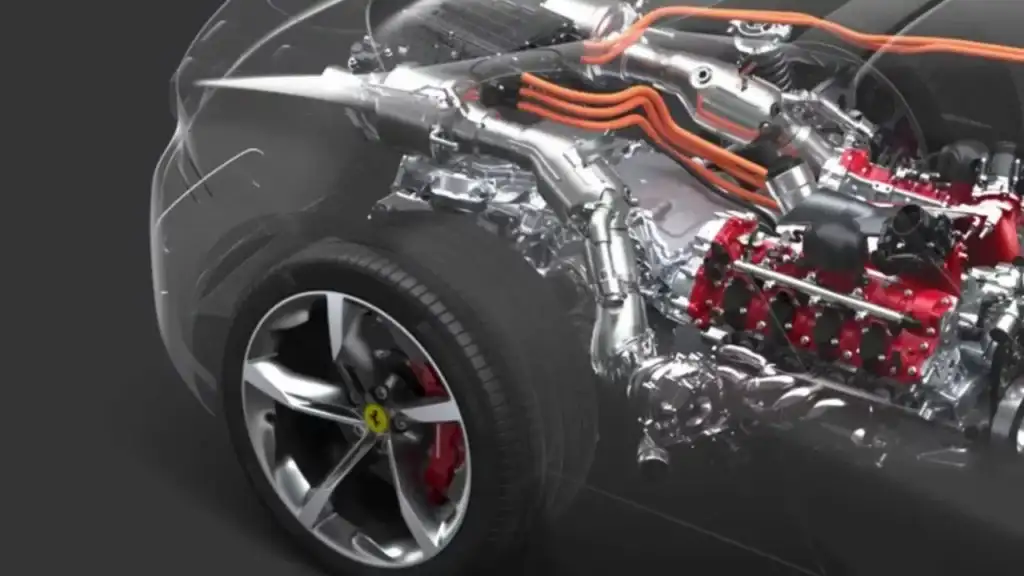 ferrari stradale engine