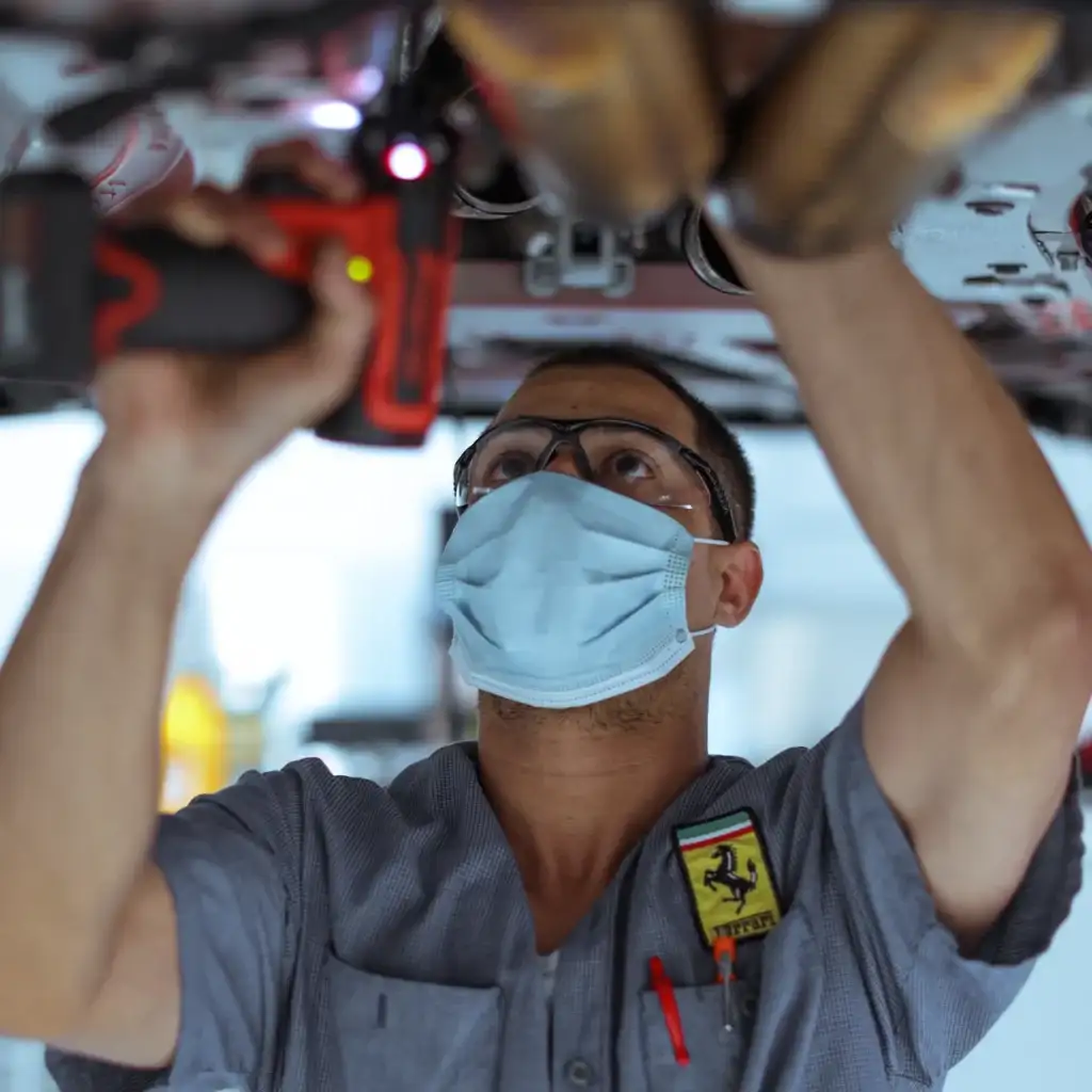 ferrari factory authorized technician