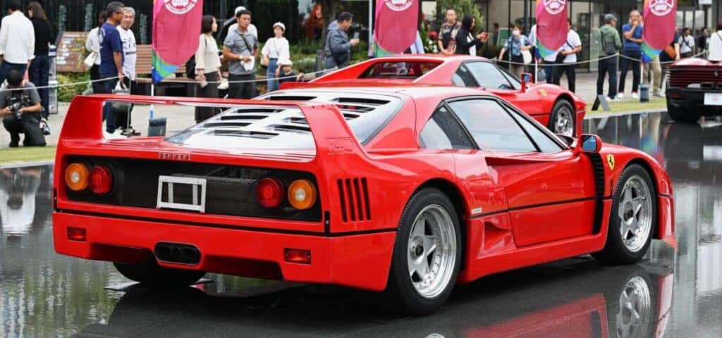 ferrari f40 rear