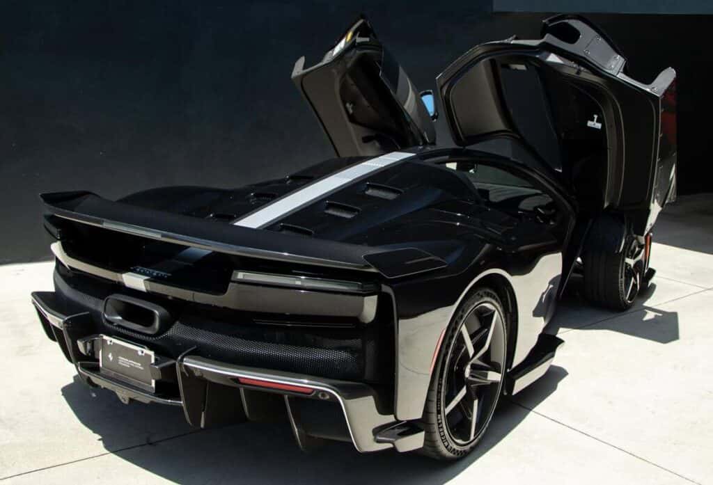 ferrari f80 rear