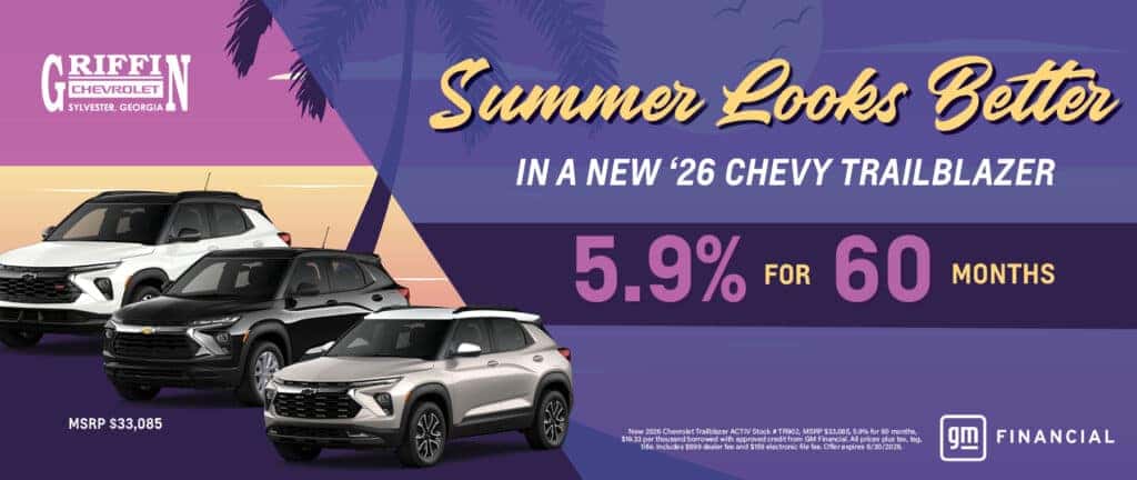 Summer Looks Better in a '26 Chevy Trailblazer
