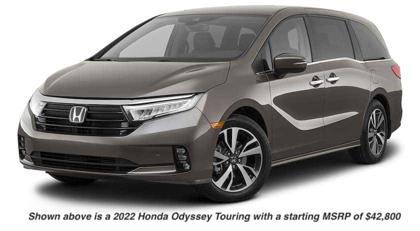 honda odyssey 2022