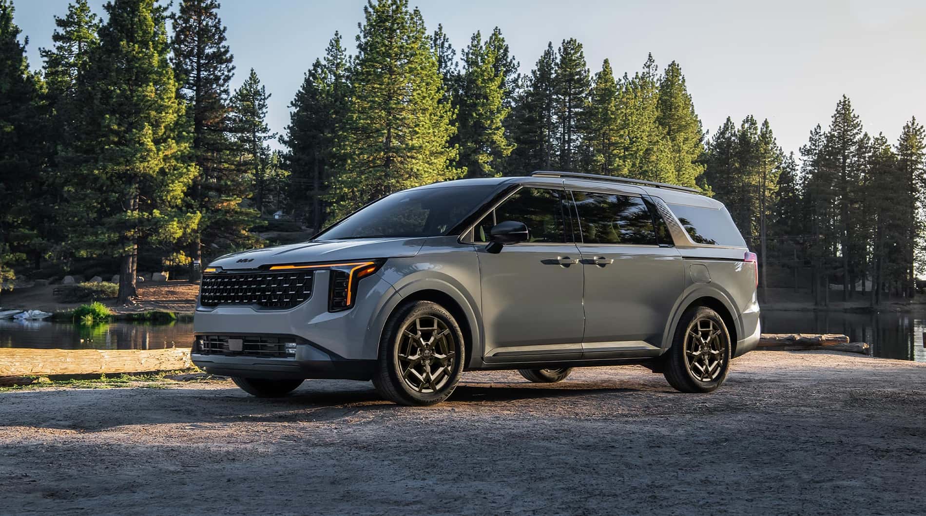 Grey Kia Carnival Ice