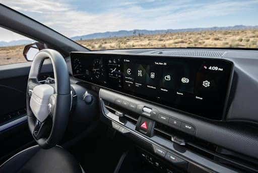 Kia K4 interior dashboard