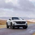Mazda CX-50 driving mountain road