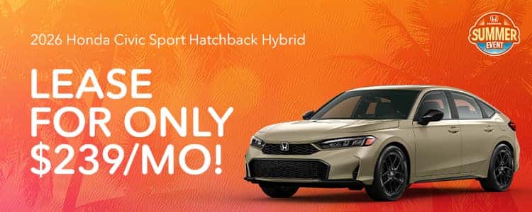 2026 Civic Sport Hatchback