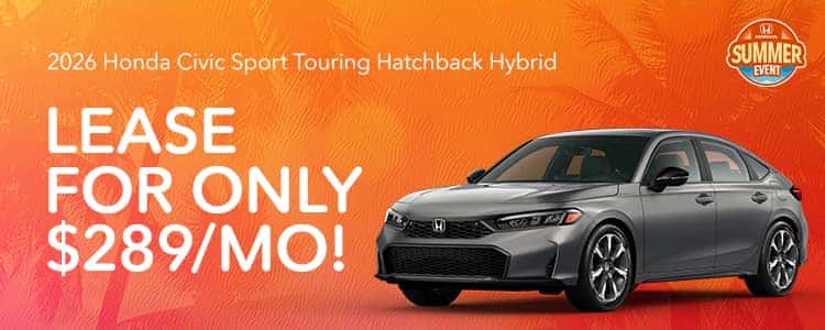 2026 Civic Sport Touring Hatchback