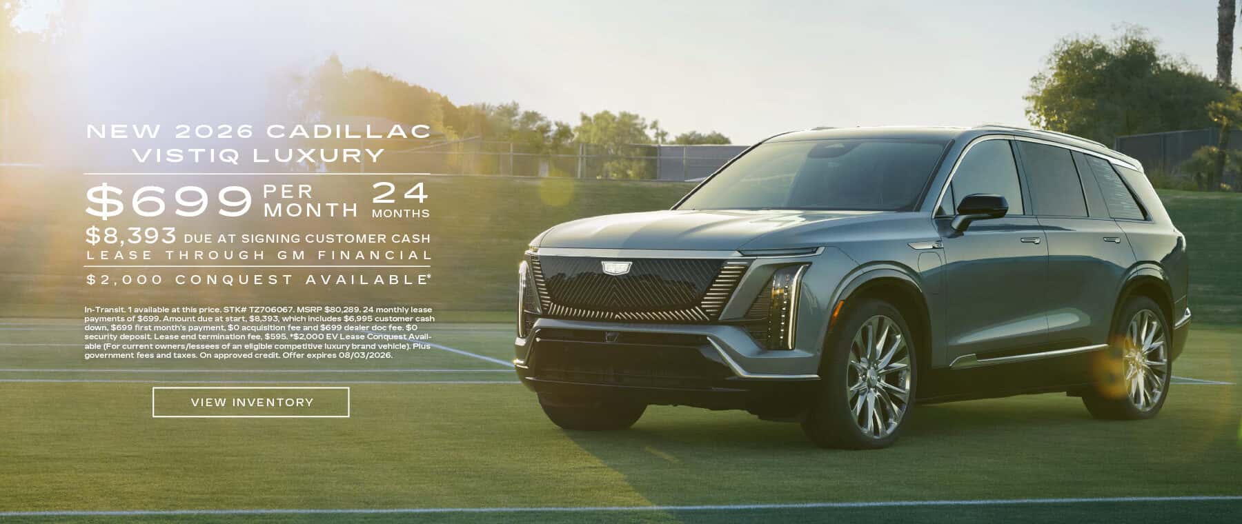 cadillac offer