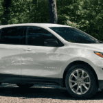 2020 Chevy Equinox LT trim in white paint color