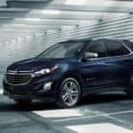 Dark blue 2021 chevy equinox