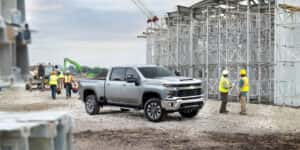 2025 Silverado 2500 HD towing