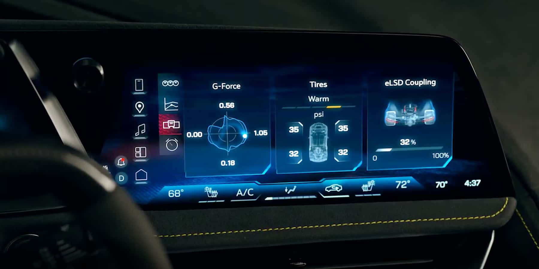 Chevy infotainment screen