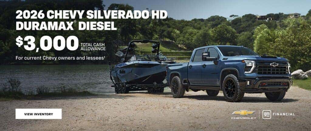 2026 Chevy Silverado HD Diesel Special Offer