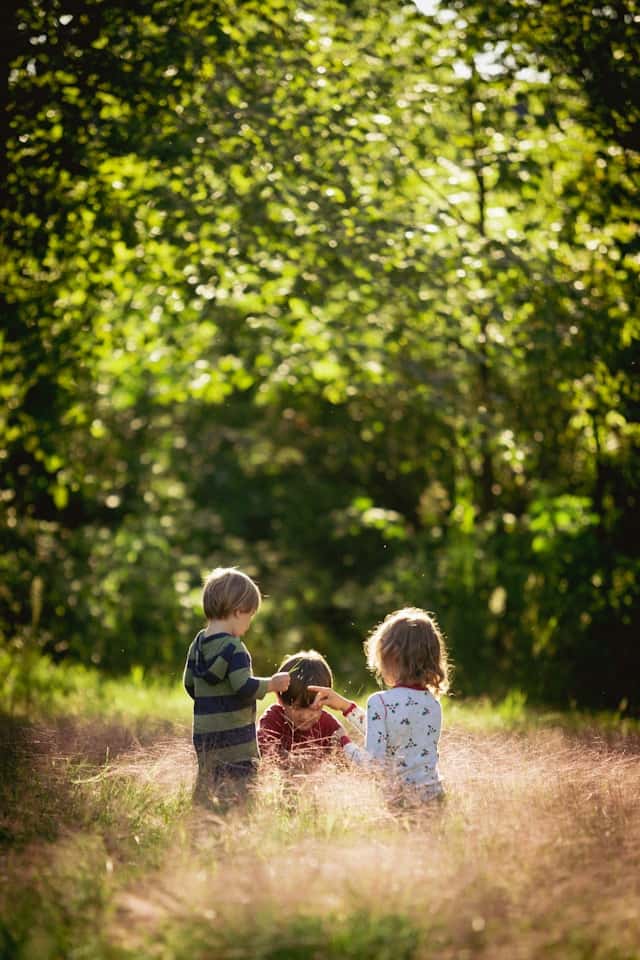 Kids playing