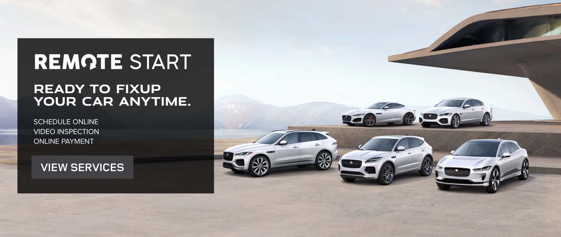 Remote Start Service: Schedule online, drop off, online payment