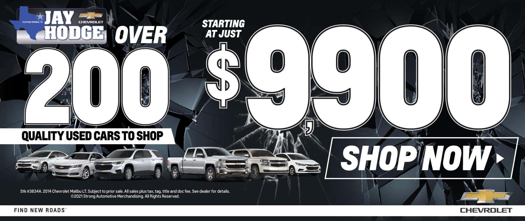 Over 200 quality used cars to shop | Starting at just $9,900 | Shop Now