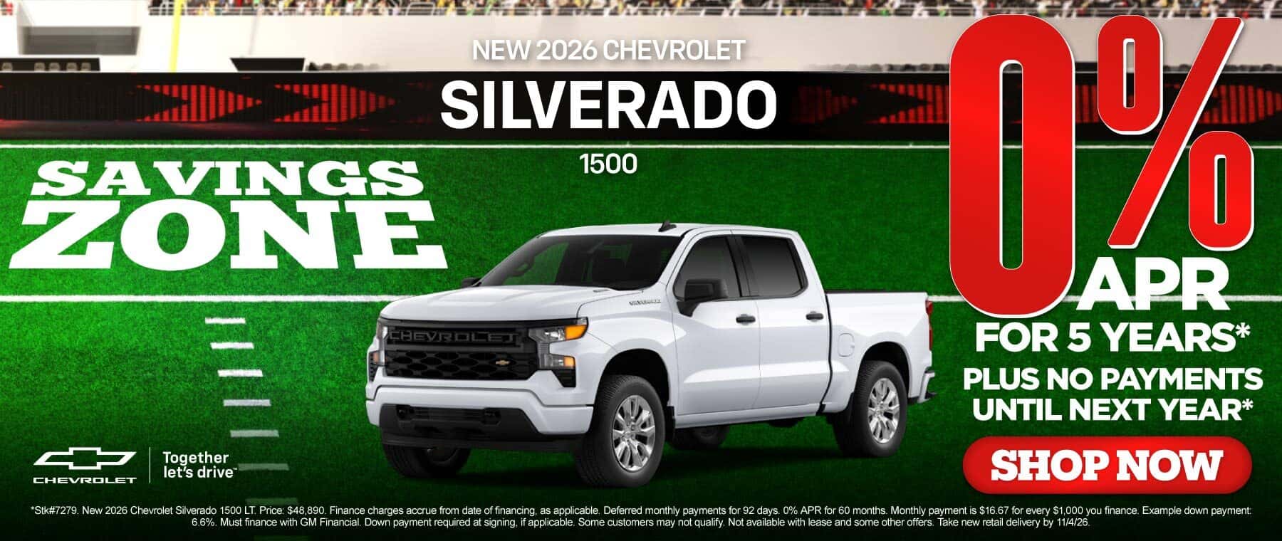 NEW 2026 CHEVROLET SILVERADO 1500