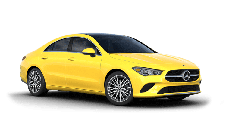 2020 MB CLA Yellow