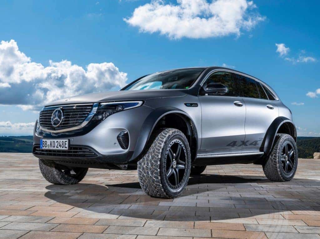 Mercedes benz electric store suv 2022