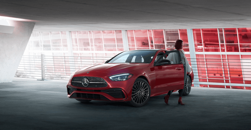 2026 Mercedes-Benz C Class in Red