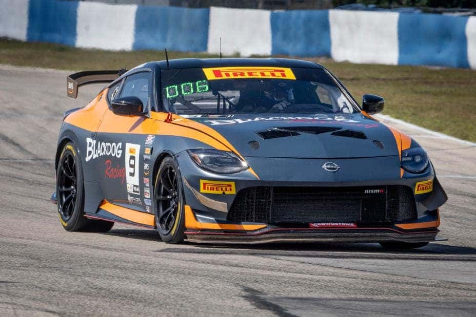 Blackdog Racing Wins for The Nissan Z GT4 Program Sebring