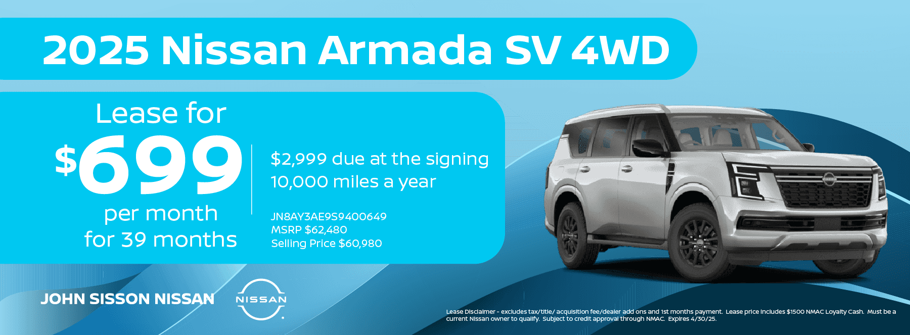 JSNI_Banner_Email_04022025_2025-Nissan-Armada-SV-4WD_1800x663
