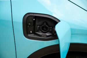 2026 Nissan LEAF features a NACS fast charge port
