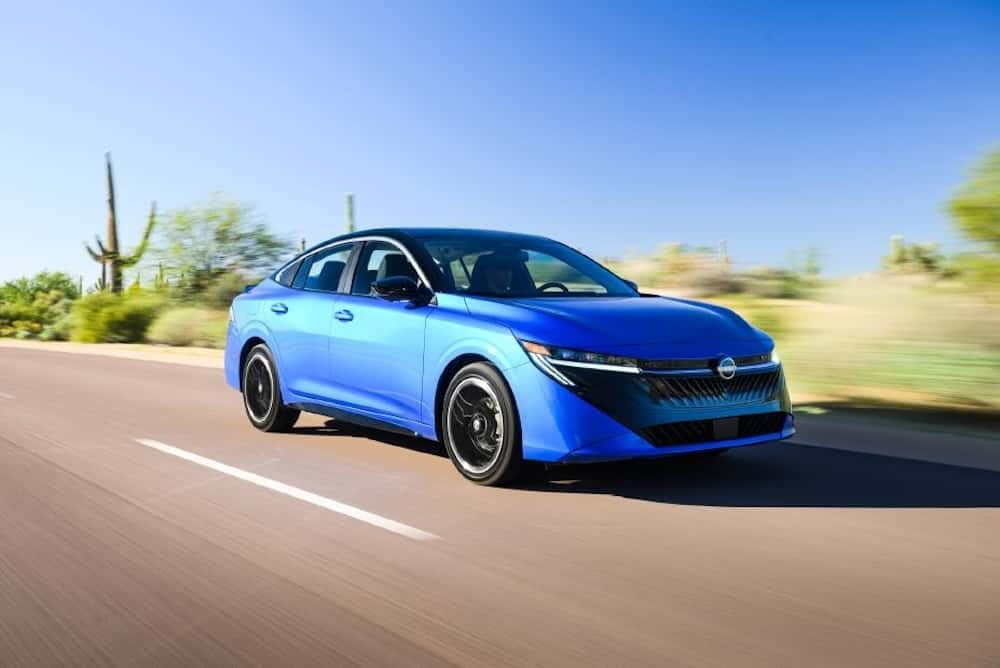 Blue 2026 Nissan Sentra