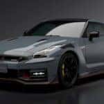 Grey Nissan-GT-R