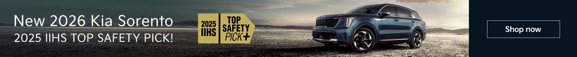 Kia Sorento top safety pick