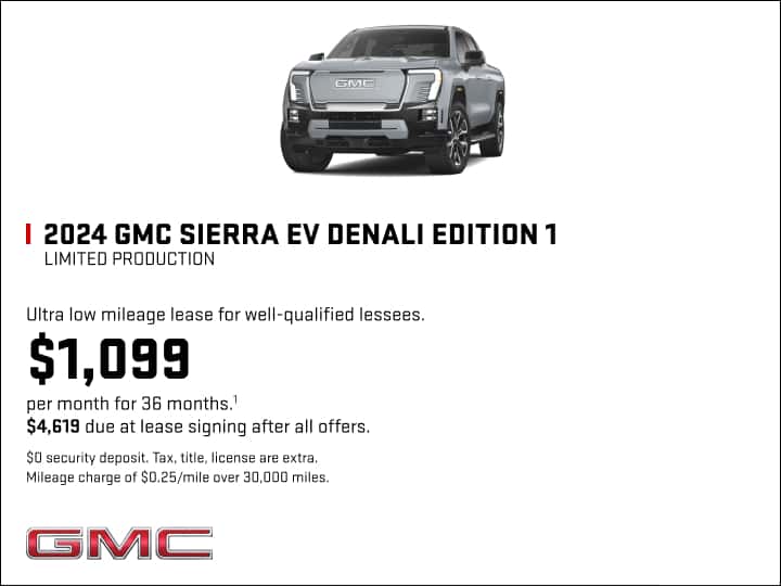 New 2025 GMC Sierra EV Max Range Denali With Navigation