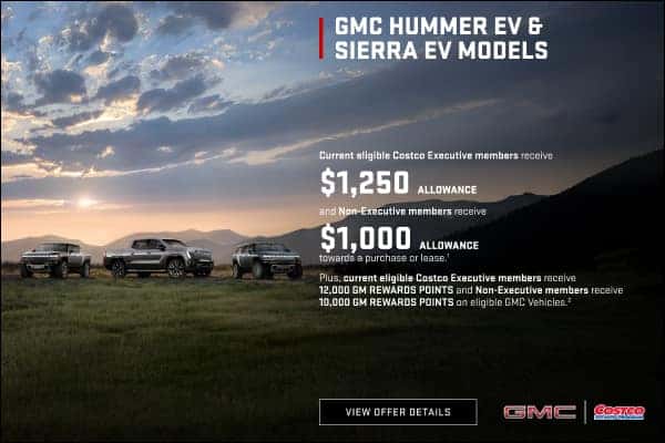 $1,250 Incentive for Eligible Costco Members by Your Car Dealership Near Me Lake City GMC