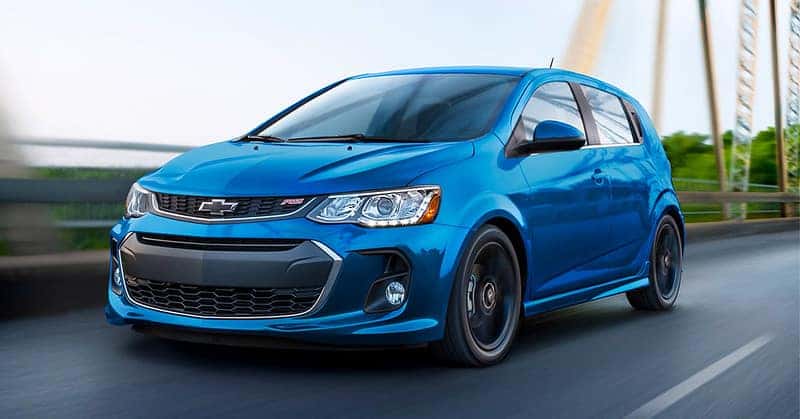 blue chevy sonic