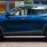 Blue Buick Encore GX Side Profile