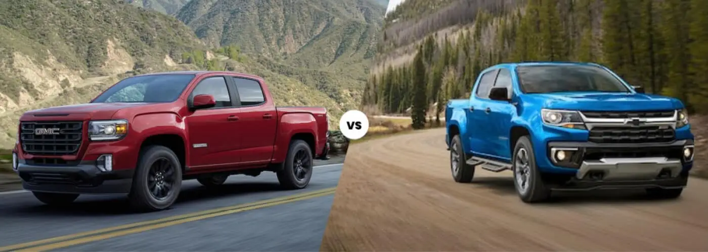 2021 GMC Canyon vs. Chevy Colorado | Mandal Buick GMC