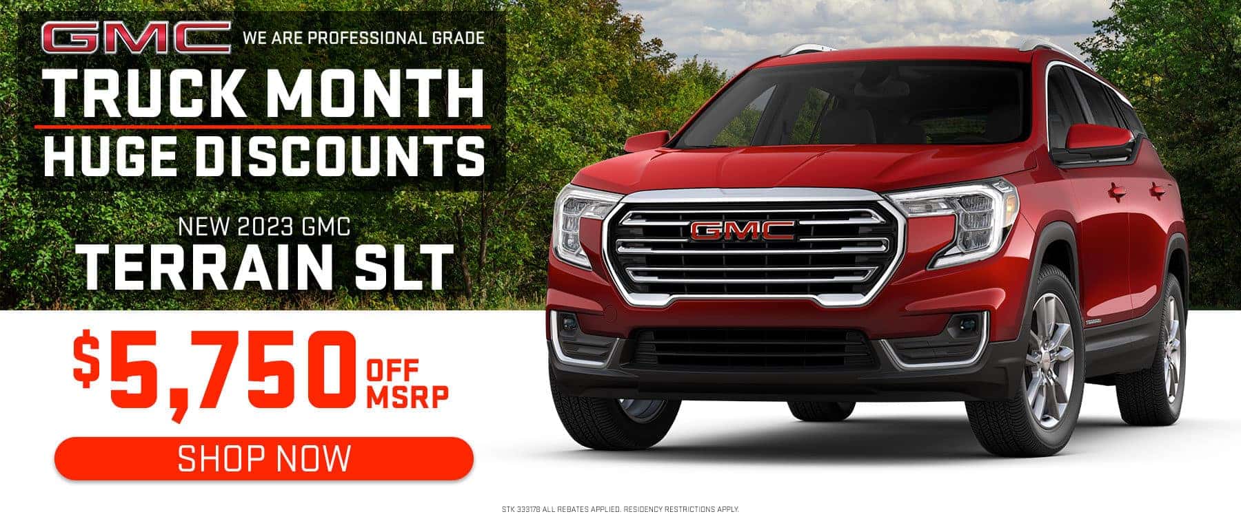 GMC Truck Month- 2023 Terrain