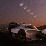 McLaren Solus GT parked at dusk