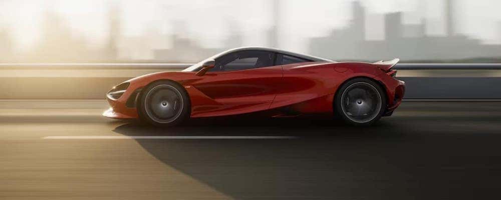 Red McLaren 750S