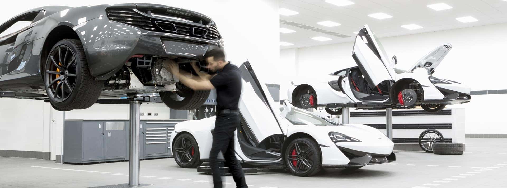 mclaren palm beach service shop repair
